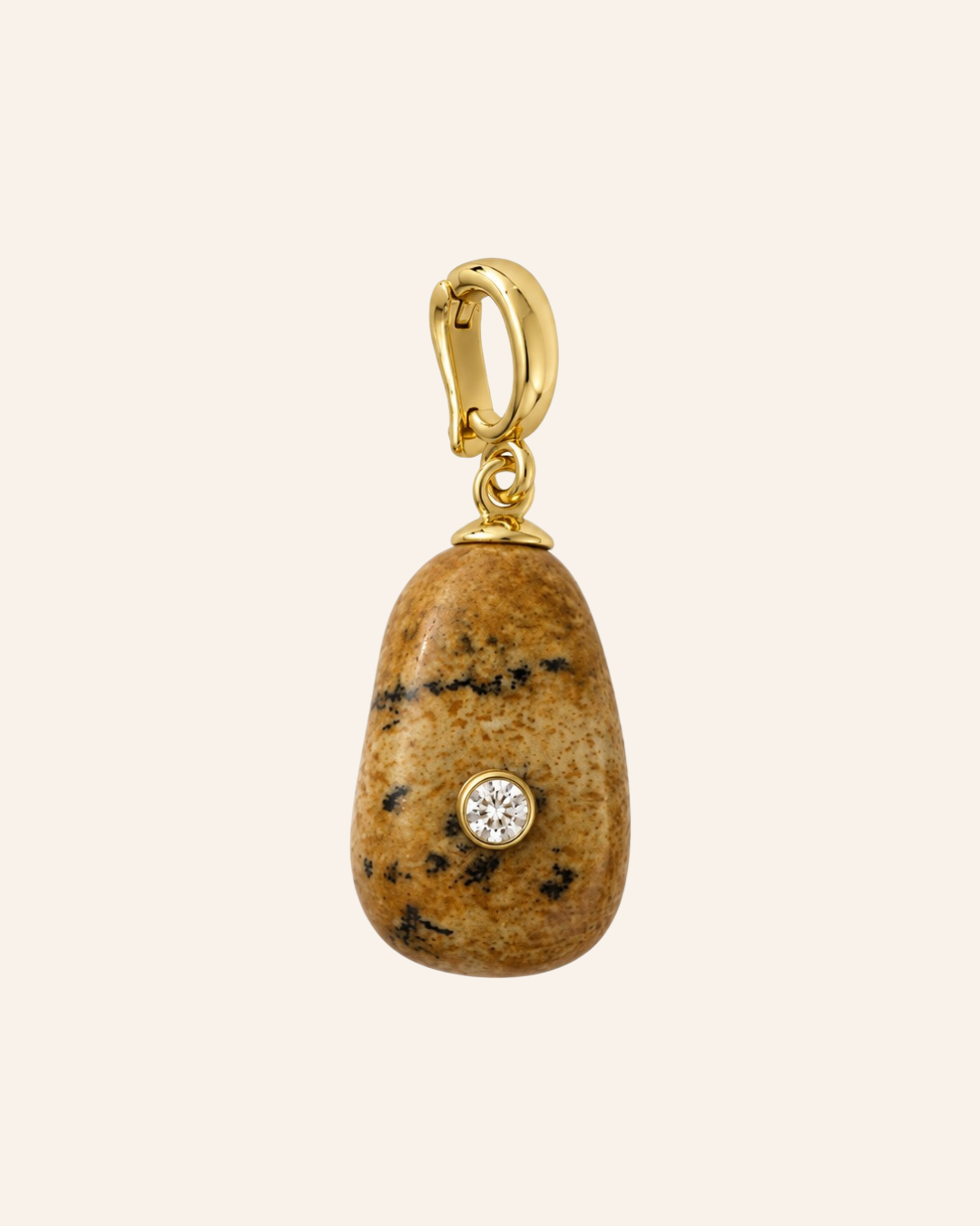 Noma Relic original jewelry photograph on warm ivory background